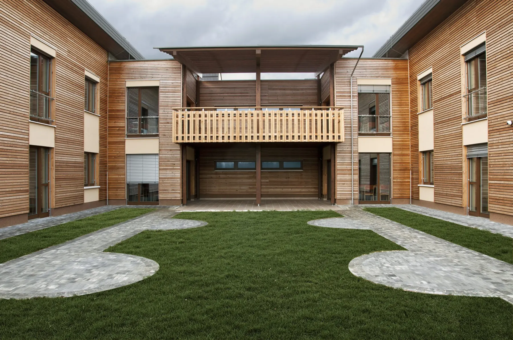 Complesso residenziale in legno