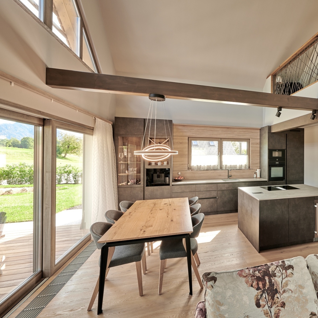 Interno casa in legno