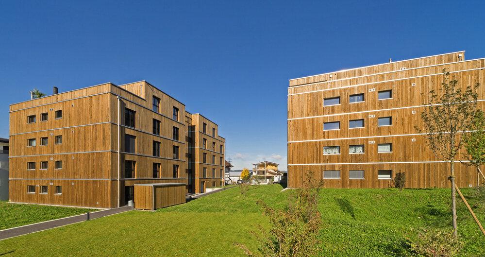 Palazzine in legno moderne