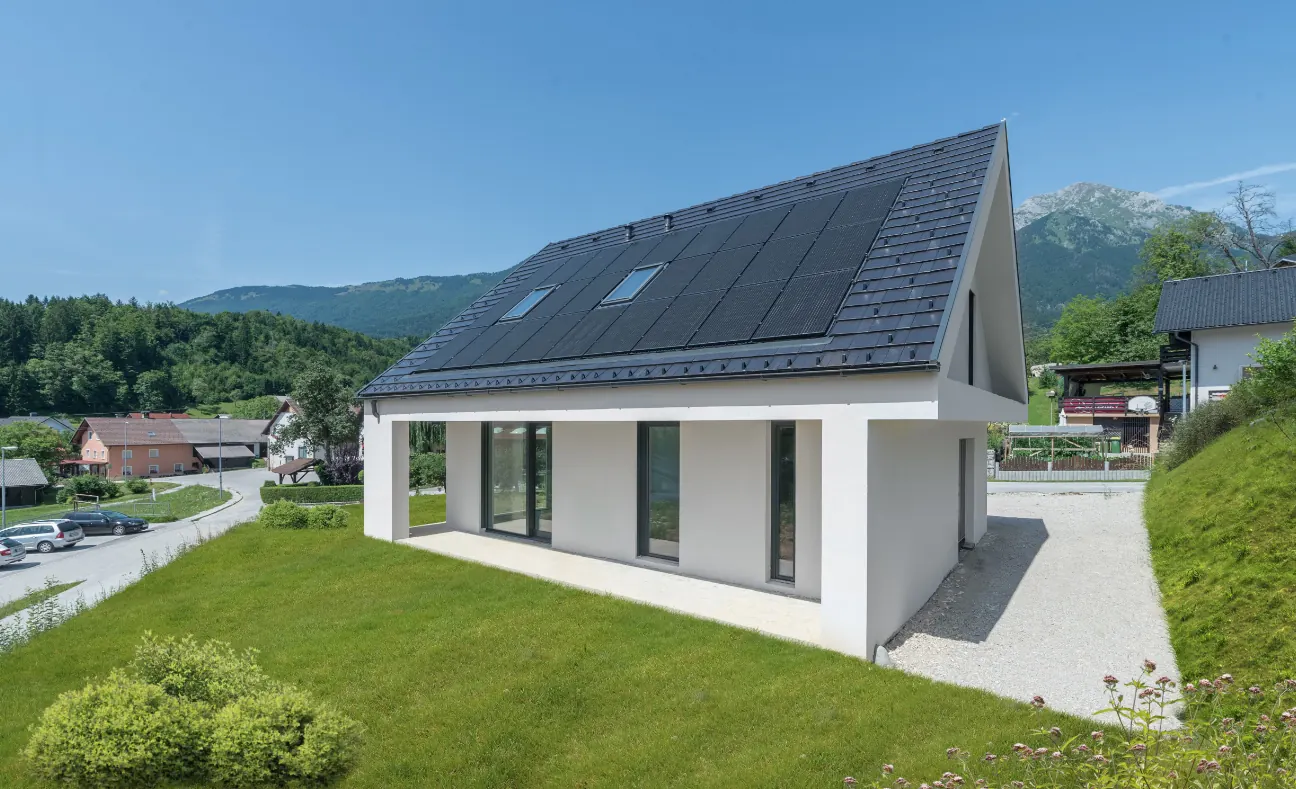 Villa 278 con pannelli solari